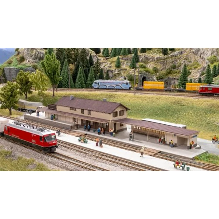 Noch 63005 N Bahnhof Bergün, Modellbau Zubehör, 1 Stück – Bild 2