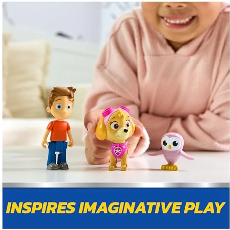 Spin Master PAW Patrol PAW FGR Story Figure Pack Skye und Alex Porter, 5 cm und 7,5 cm Figuren, Mehrfarbig – Bild 2