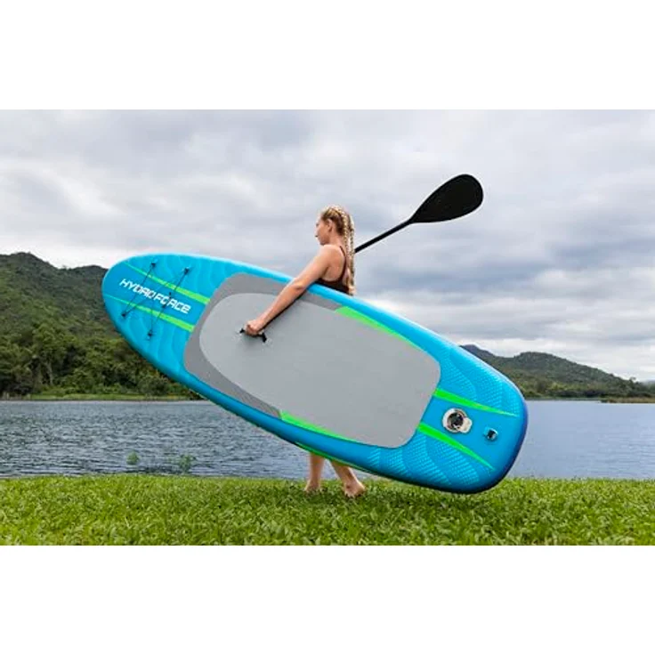Bestway Hydro-Force SUP Allround Board-Set Aqua Journey 274 x 76 x 12 cm, aufblasbares Stand-Up-Paddleboard-Set in buntem Design – Bild 4