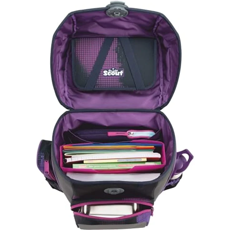 SCOUT Movie Star Neo Set, 4-teiliges Schulranzen-Set mit Pixel-Pad und Bluetooth-Funktion, Pink Pixel – Bild 5