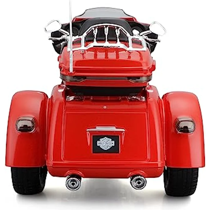 Maisto - Motorrad Harley Davidson - CVO Tri-Glide (3 Räder) - Orange - Nachbildung des Fahrzeugs im Maßstab 1:12 - Für Kinder ab 3 Jahren - M32337 – Bild 3
