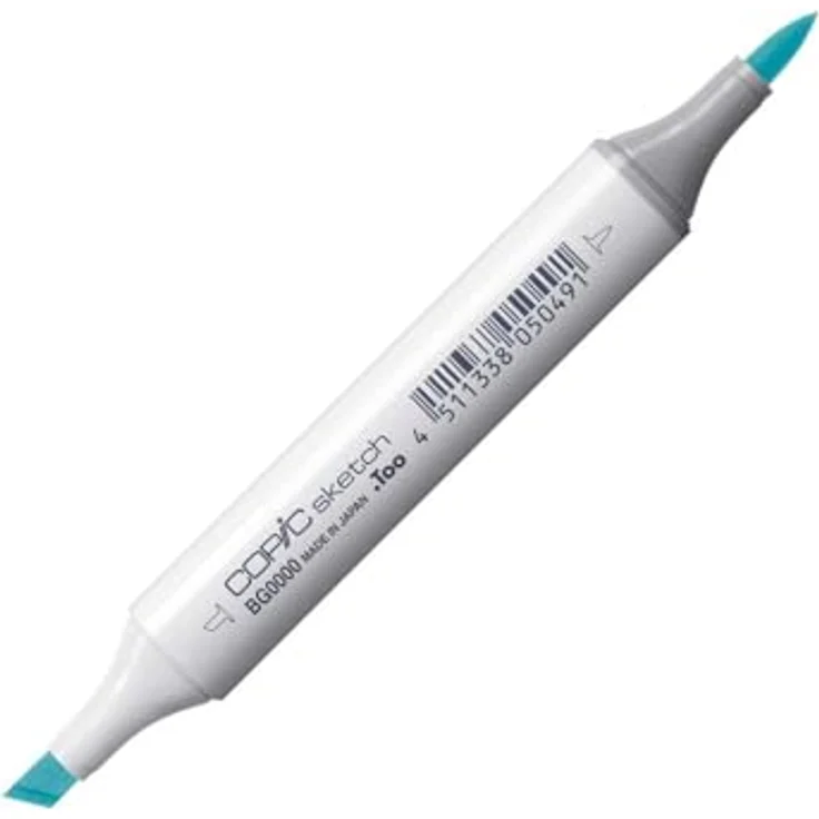 Copic COPIC Sketch Marker Typ BG - 0000, Snow Green, professioneller Pinselmarker mit Super-Brush-Spitze und Medium-Broad-Spitze – Bild 1