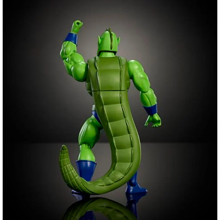 Masters of the Universe Origins Whiplash Actionfigur, ca. 14 cm groß, detailreiches Design mit Schwanz und Raketenwerfer, Cartoon-Kollektion, JBM95 – Bild 5