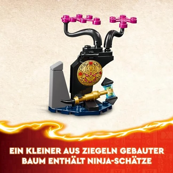 LEGO NINJAGO Egalt der Meisterdrache, Ninja-Set mit Drachen-Spielzeug und 5 Figuren inkl. Lloyd und NYA, Drachenmeister, Geschenk für Jungs und Mädchen ab 8 Jahren 71809 – Bild 5
