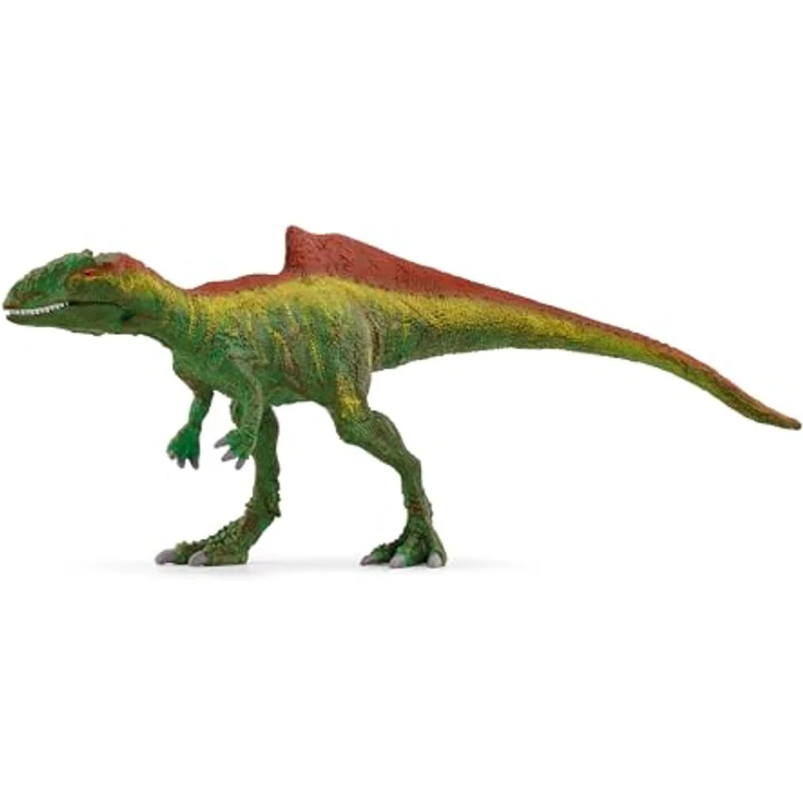 Schleich Concavenator (15041), Dinosaurier mit grasgrüner und gelber Echsenhaut, 22 x 8,7 x 6 cm – Bild 3