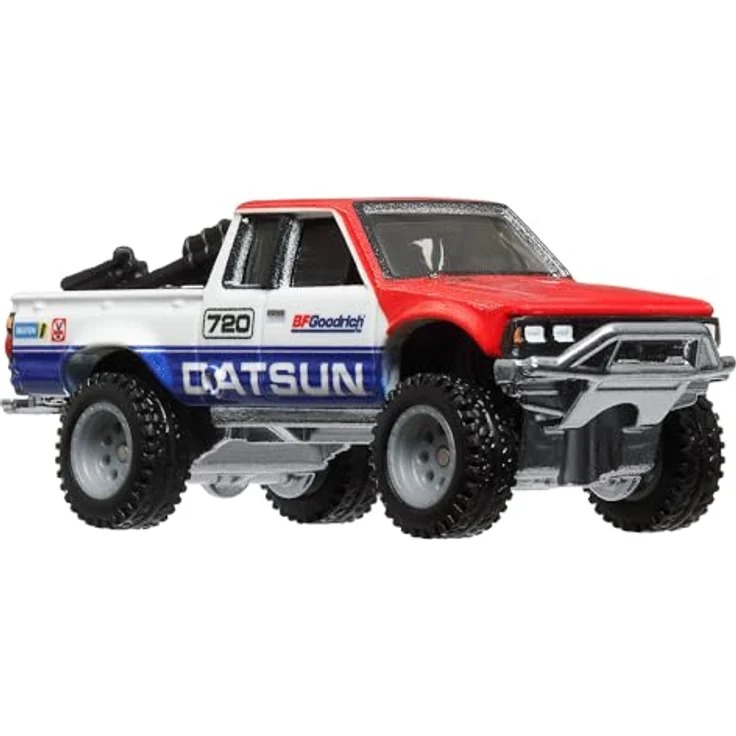 Hot Wheels Datsun King Cab Baja HRV71, 1:64 Modellfahrzeug aus Druckguss, Offroad-Design – Bild 5
