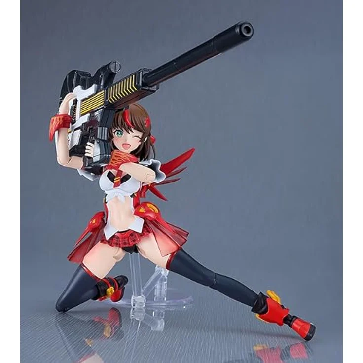 Good Smile Company Valkyrie Tune Plamatea Modellkit Lisa = Caster, 16 cm, vorlackierte Teile, posebare Figur mit zwei Gitarrenwaffen – Bild 8