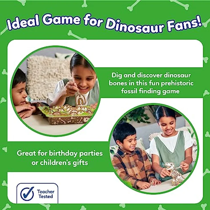 Orchard Dinosaur Dig, 3D-Brettspiel zur Dinosaurierknochen-Suche für Kinder ab 4 Jahren – Bild 3