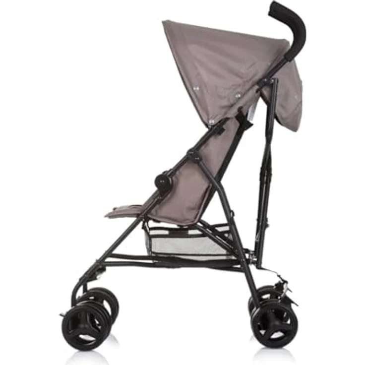 Chipolino Buggy Point, Kinderwagen mit 5-Punkt-Gurt, verstellbarer Rückenlehne und großem Korb, Farbe: Beige P – Bild 3