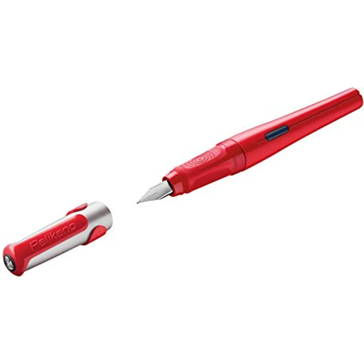 Pelikan Füller Pelikano P 480 Original, Für Rechtshänder, blau, rot, schwarz – Bild 2