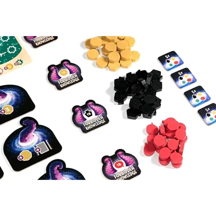 Lucky Duck Games Cosmoctopus, Strategisches Brettspiel für 1-4 Spieler mit flexiblem Tiling und verschiedenen Spielmodi – Bild 9