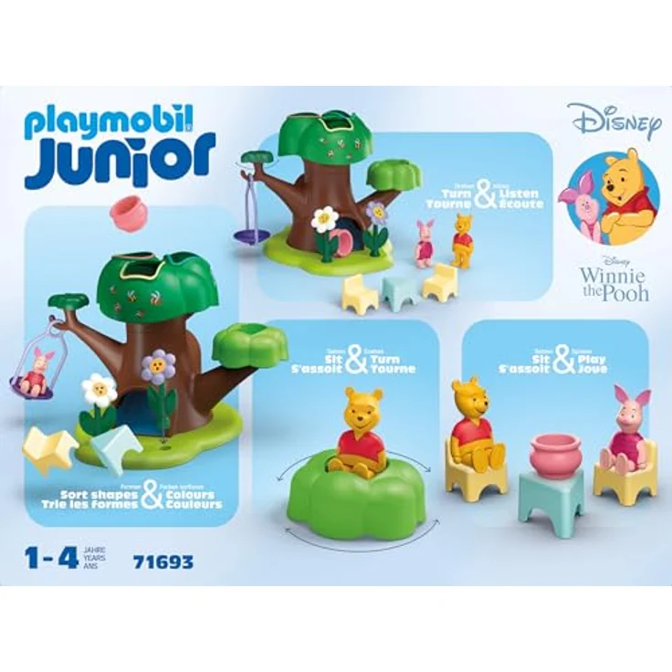 Playmobil® Konstruktions-Spielset Winnies & Ferkels Baumhaus (71693), JUNIOR & Disney, (17 St), Made in Europe - Preisvergleich – Bild 6