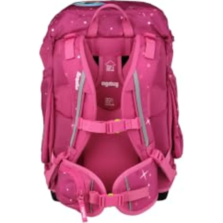 ergobag Maxi Schulrucksack-Set ZauBärschloss, 26 Liter Volumen, verstellbares Your-Size-System, recyceltes Polyester, wasserabweisend – Bild 4