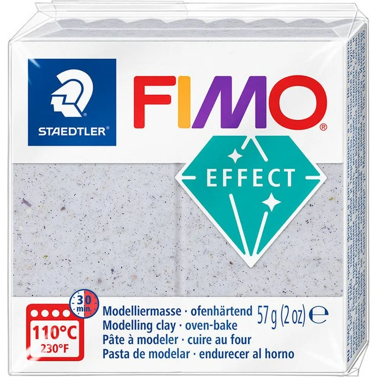 FIMO Modelliermasse effect 8010 Botanical, 57 g - Natürliche botanische Farben, vielseitig einsetzbar