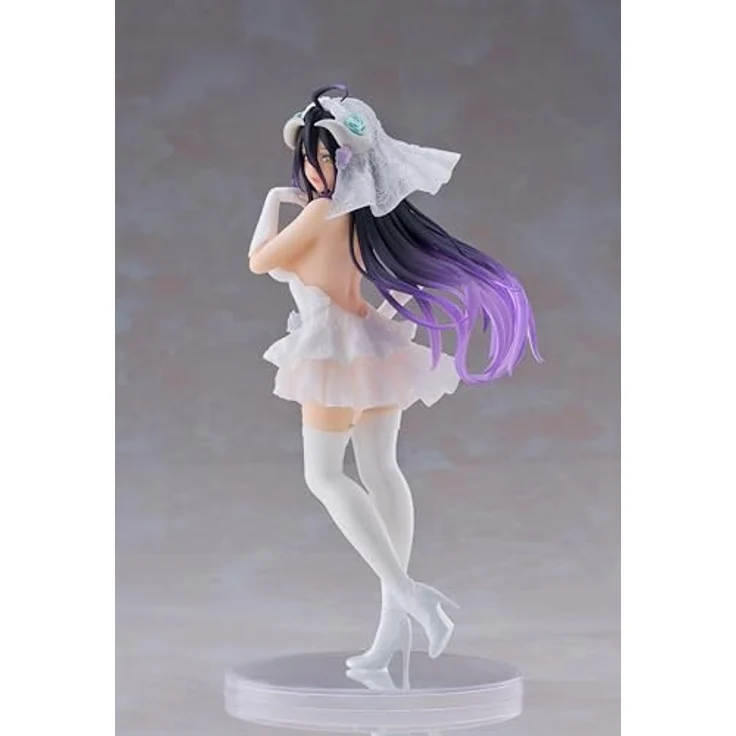 Taito Overlord Coreful Figure Albedo (Wedding Ver.), Sammelfigur mit Standfuß, offizielles Lizenzprodukt – Bild 5