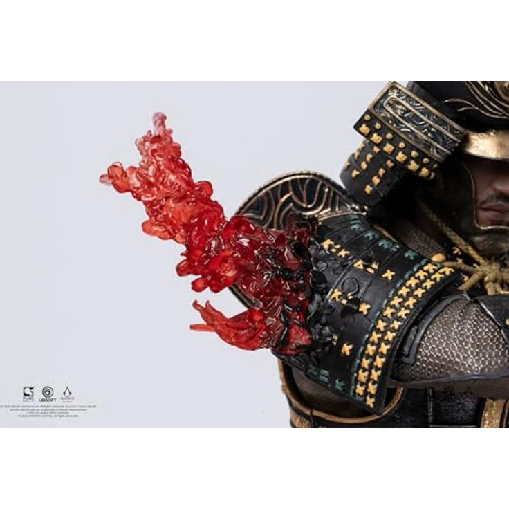 Purearts Assassin's Creed Shadows - Animus Yasuke 1/8 Scale Statue, detailreiche PVC Figur, ca. 28 cm, in bedruckter Box – Bild 9