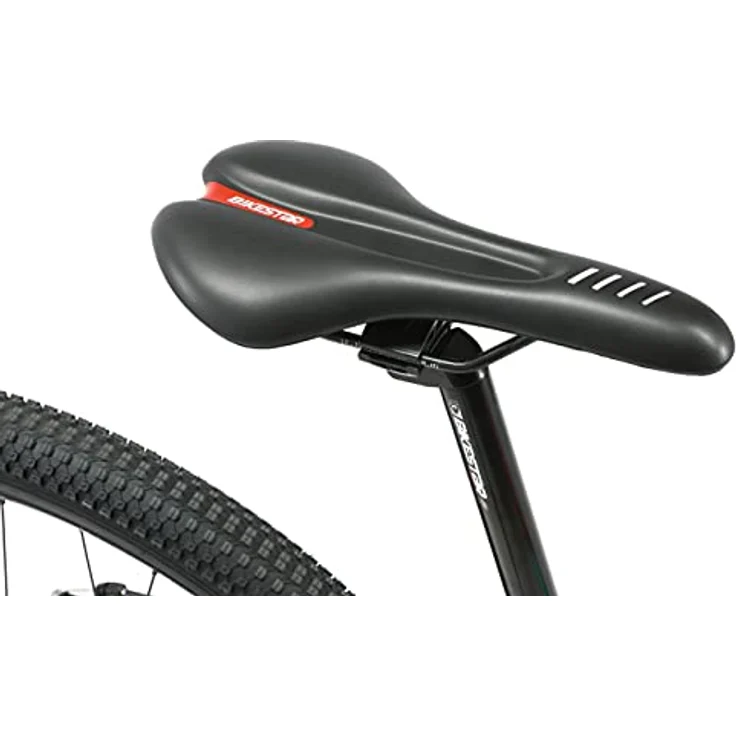 BIKESTAR Alu Mountainbike 27. 5 Zoll | 21 Gang Hardtail Sport MTB 14 Zoll Rahmen Scheibenbremse Federgabel | Türkis – Bild 6