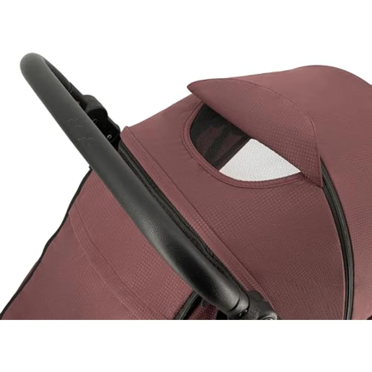 MoMi CLARA Kinder-Buggy in Burgund, verstellbar für Kinder bis 22 kg, mit umfangreichem Zubehörset – Bild 19