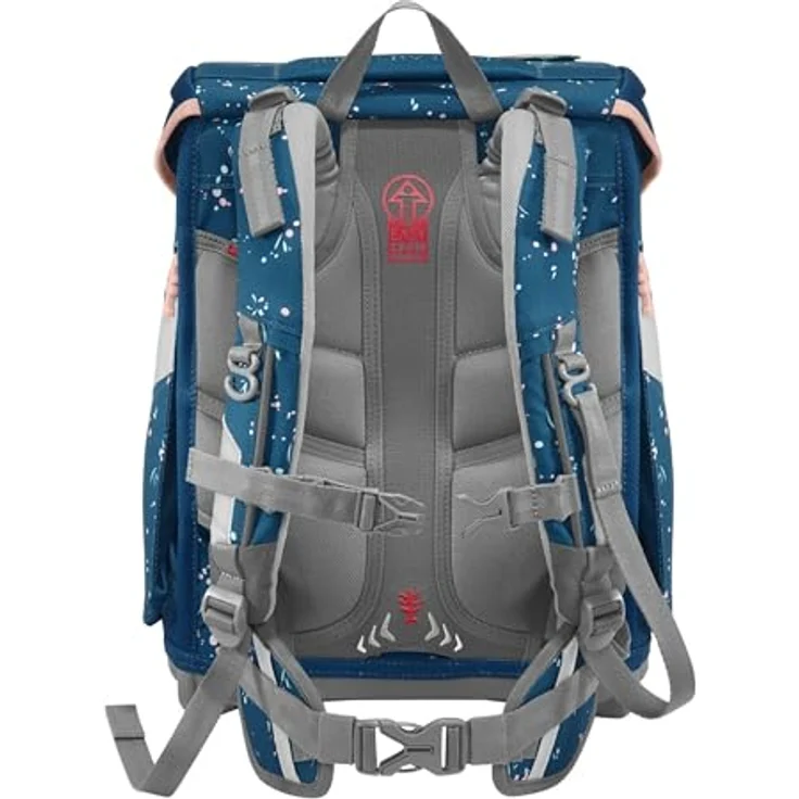 Step by Step Schulranzen-Set Space Wild Horse Ronja, 5-teilig, blau, ergonomischer Tornister mit Reflektoren, höhenverstellbar mit Hüftgurt, 20l – Bild 3