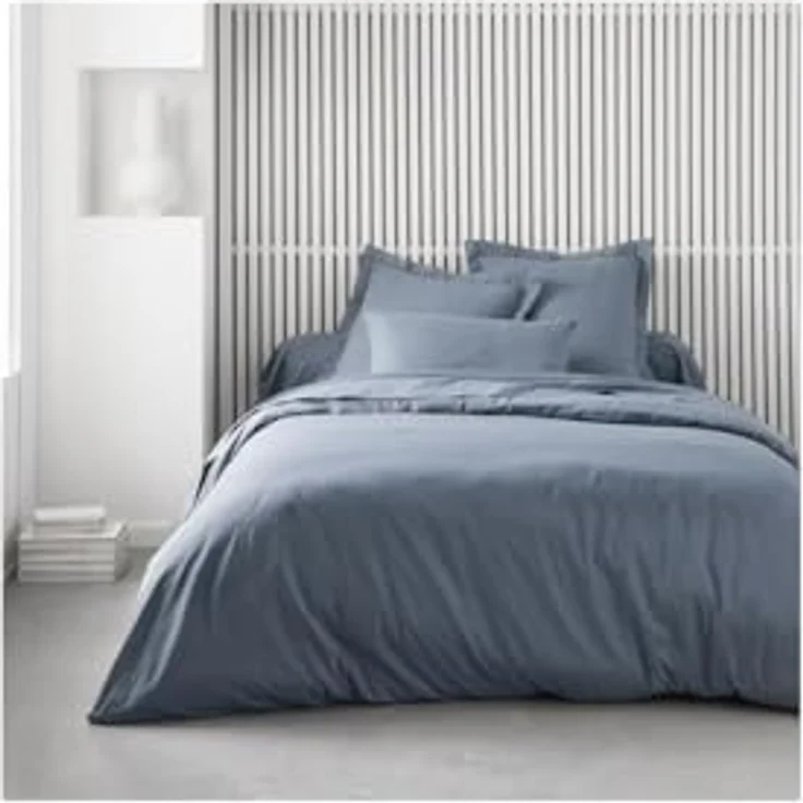Today Bettbezug, 240 x 260 cm, für Doppelbett, Baumwolle, Naturfaser, mit Handschlitz und Knopfverschluss – Bild 2