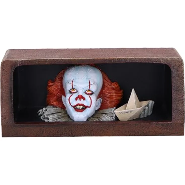 Nemesis Now Es Figur Pennywise Drain, handbemalt, 8 cm, aus langlebigem Resin