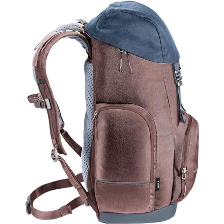 deuter Schulrucksack Scula, 30 Liter Volumen, ergonomisches Design, ashrose-ink – Bild 3
