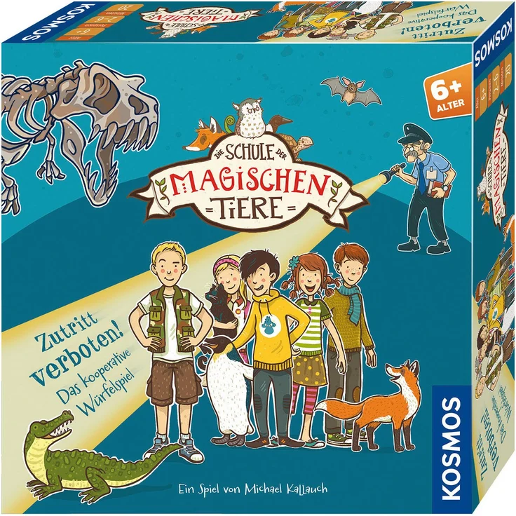 Kosmos Spiel Die Schule der magischen Tiere Zutritt verboten!, Made in Germany, Kooperatives Brettspiel für „Die Schule der magischen Tiere”-Fans, geeignet ab 6 Jahren – Bild 1