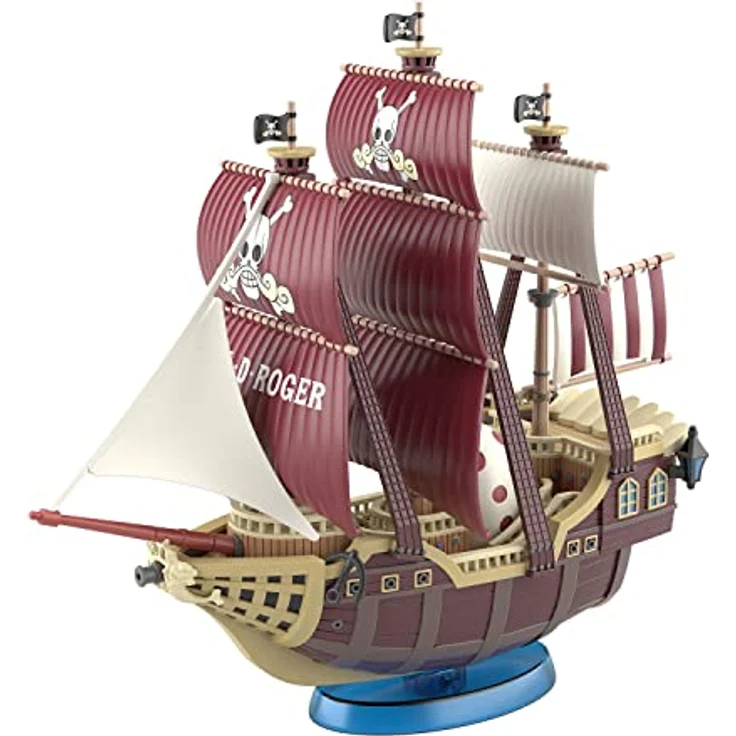 Bandai One Piece ORO Jackson, Sammelfigur aus der Grand Ship Collection mit Gol D. Rodger Flagge – Bild 1