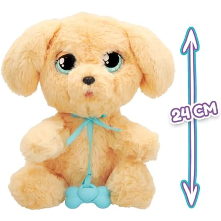 IMC TOYS Baby Paws Labrador Teddy, Kuscheltier mit personalisiertem Zubehör und Schlafgeräuschen, Mehrfarbig, One Size – Bild 4