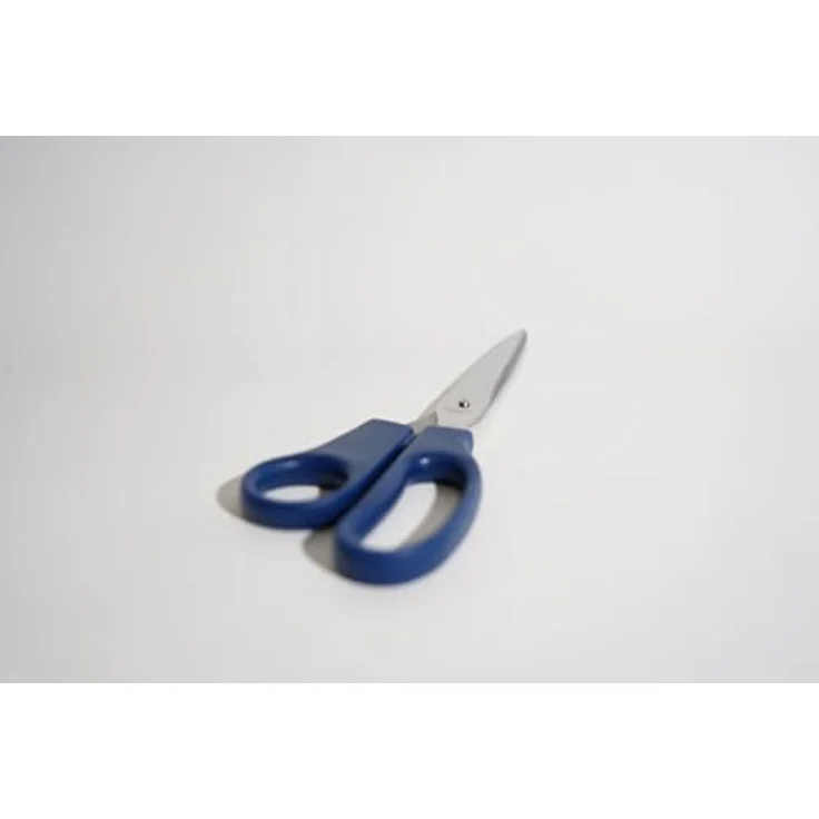 A.S. Création Tapezierschere Universalschere aus rostfreiem Edelstahl, 28 cm, blau/silberfarben, robust und langlebig – Bild 2