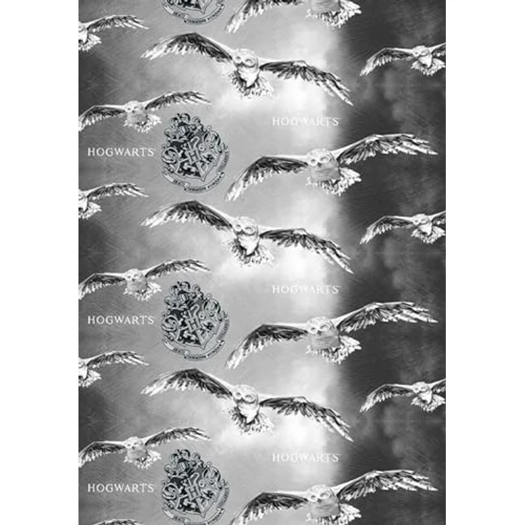 BrandMac Harry Potter Wende Bettwäsche Hogwarts 2tlg 135 x 200 cm, 100% Baumwolle, Kräftige Farben, Pflegeleicht, Blau – Bild 5