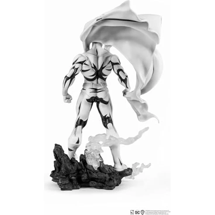 Pure Arts Batman PX PVC Statue 1/8 SDCC 2024, Superman Black & White Version, 30 cm mit ansprechender Base – Bild 4