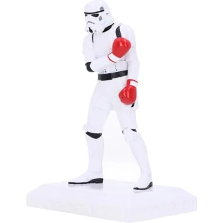 Nemesis Now Star Wars - Stormtrooper Boxer, Sammelfigur aus Polyresin, handbemalt, mit roten Boxhandschuhen – Bild 2