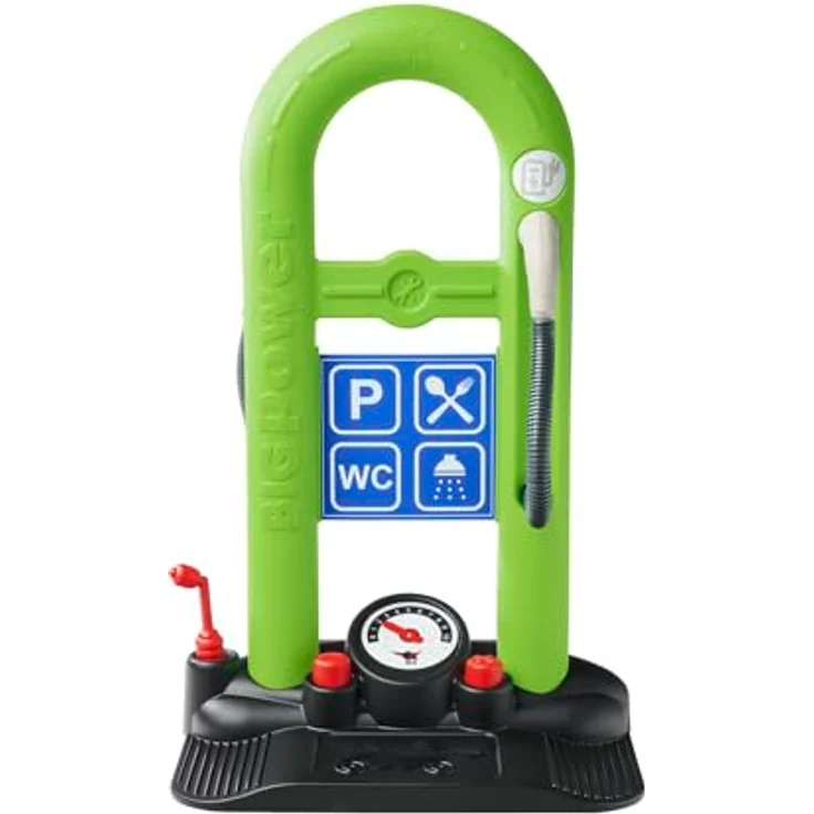 BIG Bobby Car Tankstelle, Spielzeug-Zubehör zur Förderung von Kreativität und motorischen Fähigkeiten – Bild 1