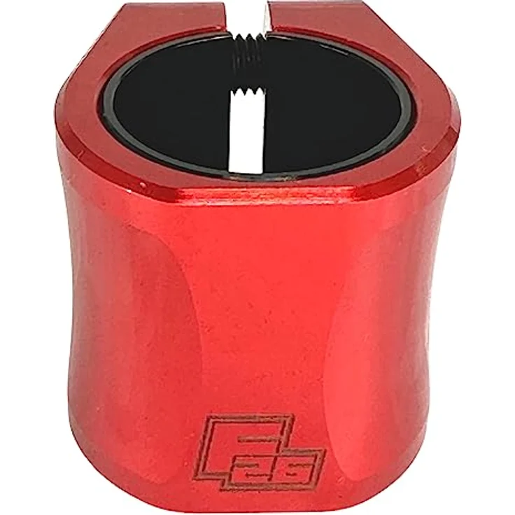 Fantic26 Twinlock Stunt-Scooter Double Clamp 32/35 Rot, Leichtgewichtige Lenkerklemme aus 6061 Aluminium T6-Legierung – Bild 3