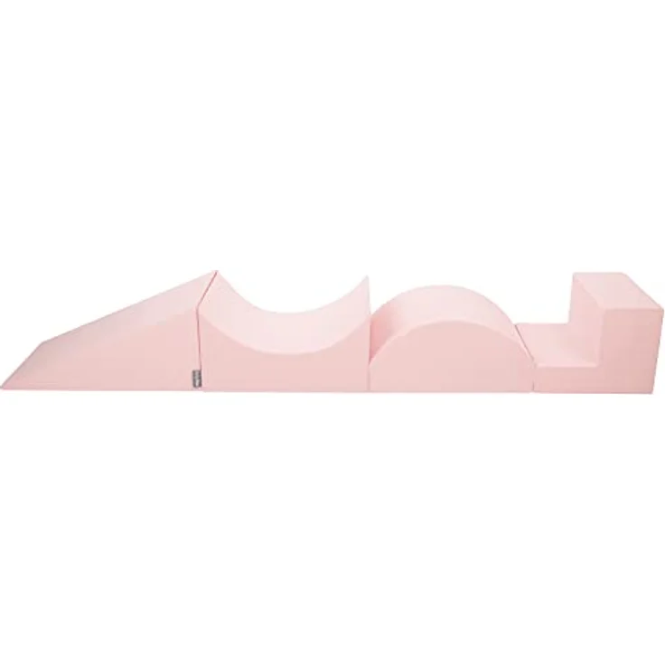 KiddyMoon Spielplatz Aus Schaumstoff Hindernisläufen, Pink – Bild 3