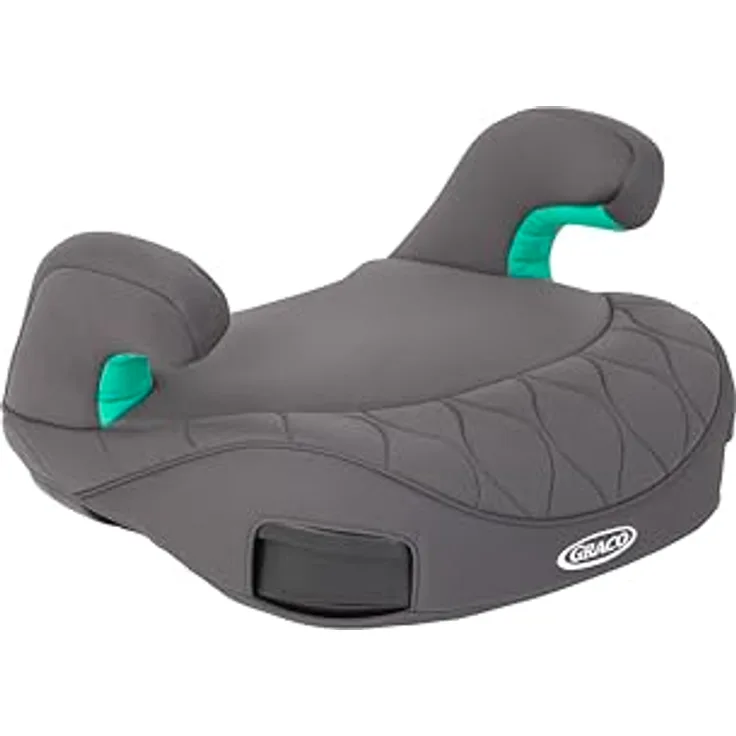 Graco BOOSTER MAX R129, rückenfreier Kindersitz mit ISOFIX, ECE R129/i-Size Norm, gepolstert