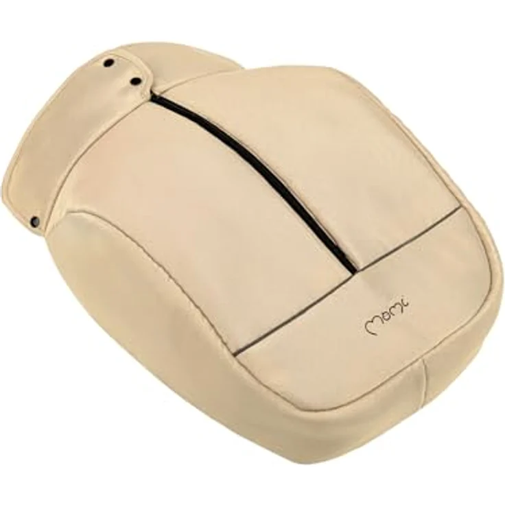 MoMi MIYA EVA Buggy, Kinderwagen mit Einhand-Faltung, XL-Rädern, 4-Rad-Federung, Beige, Zubehörset – Bild 22