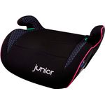 Petex Kindersitzerhöhung Max, ab: 6 Jahren, Befestigung mit 3-Punkt-Gurt, i-Size Norm zertifiziert, HDPE-Kunststoff, ergonomisches Design, leicht zu reinigen, blau