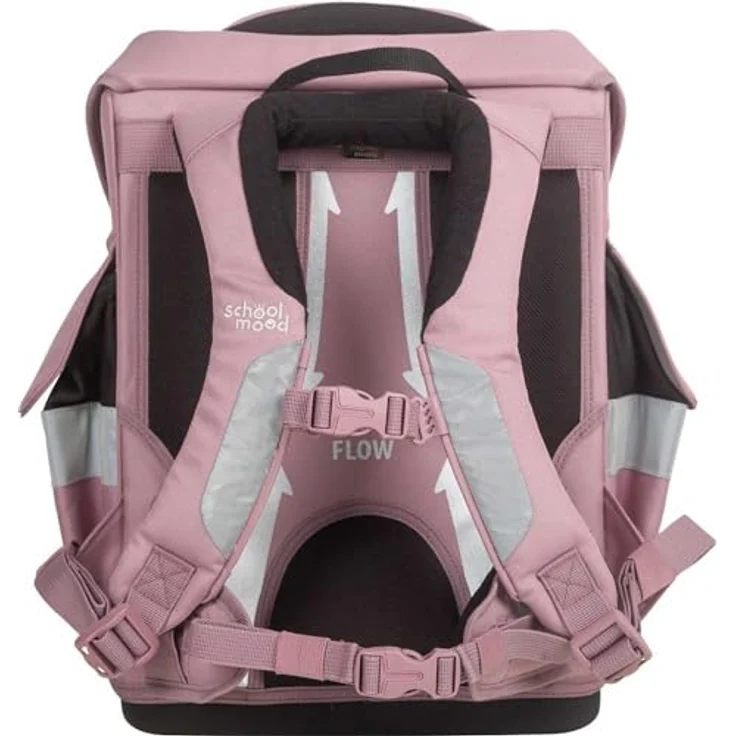 SCHOOL-MOOD® Timeless Schulrucksack, ergonomisch mit 23 Liter Volumen, Calamary (Ocean Collection) – Bild 6
