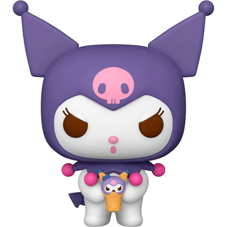 Funko Actionfigur POP! Kuromi 90 - Hello Kitty and Friends, verspielte Sammlerfigur
