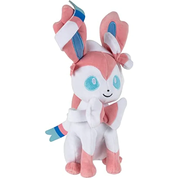 Pokémon PKW3450, 20 cm Feelinara Plüschfigur aus superweichem Material, offizielles Pokémon Produkt – Bild 4