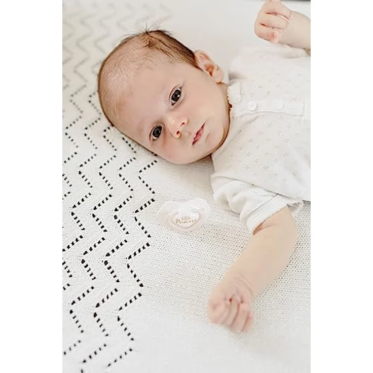 Canpol babies Silikon Schnuller, 2 Stück (0-6 m, Royal Baby Girl) – Bild 5