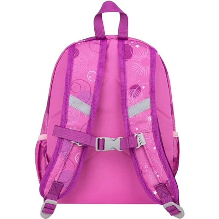 Mc Neill Toby Kinderrucksack 35 cm, farbenfrohe Kindergartenstasche mit abnehmbarem McAddy, rosa – Bild 4