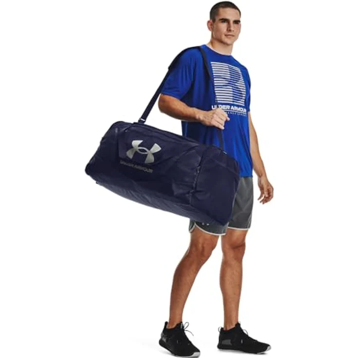 Under Armour® Sporttasche UA UNDENIABLE 5.0 DUFFLE MD, strapazierfähig und wasserdicht, schwarz – Bild 3
