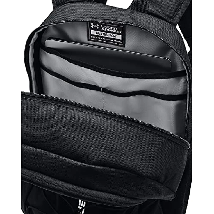 Under Armour UA Hustle Sport Backpack black - silver (001-055) – Bild 9