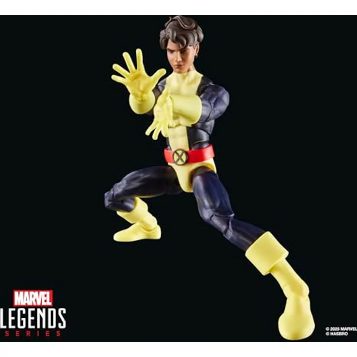 Hasbro Marvel Xmen Legends ENT 5, Sammelfigur Sunspot aus X-Men '97 mit 4 Accessoires und über 20 Bewegungspunkten – Bild 4