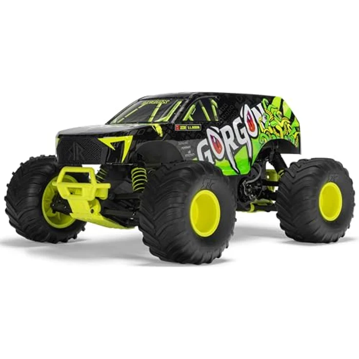 Arrma RC-Monstertruck Arrma Gorgon 4x2 Mega 550 Monstertruck RTR 1:10 mit Akku, Lader, Rot – Bild 9