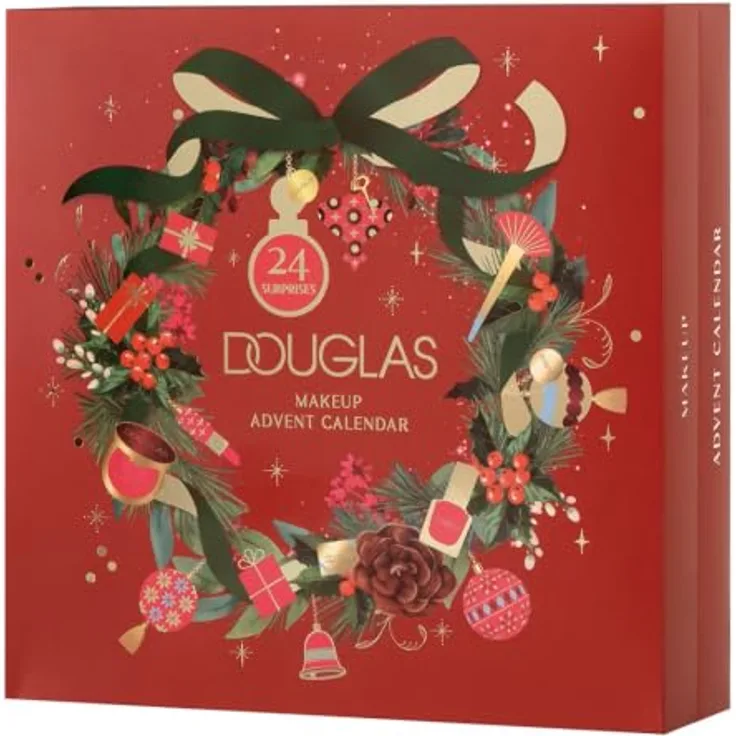 Douglas Collection Make-Up Advent Calendar 2026, 24 Überraschungen in Rot für einen festlichen Xmas-Countdown