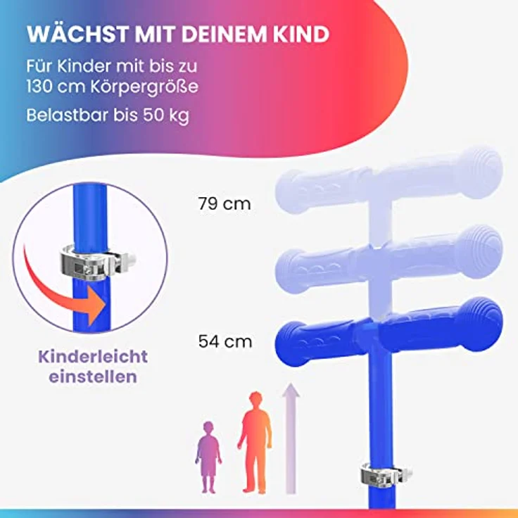 Fun Pro ONE Deluxe Kinderroller, Scooter mit LED-Räder, klappbar, für Kinder von 3-6 Jahren – Bild 4
